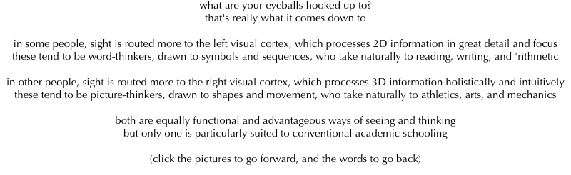 what are your eyeballs hooked