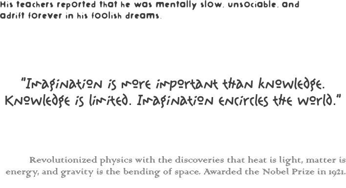 His teachers reported that he